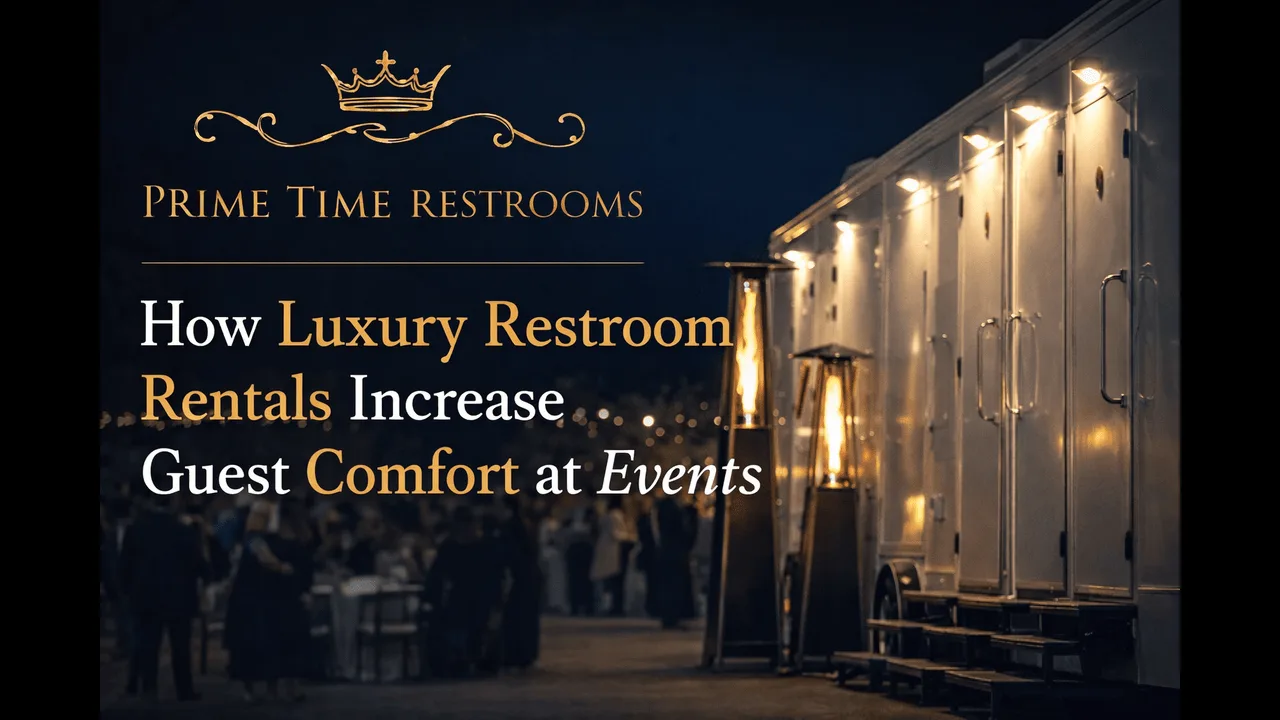 How Luxury Restroom Rentals Increase Guest Comfort at Events