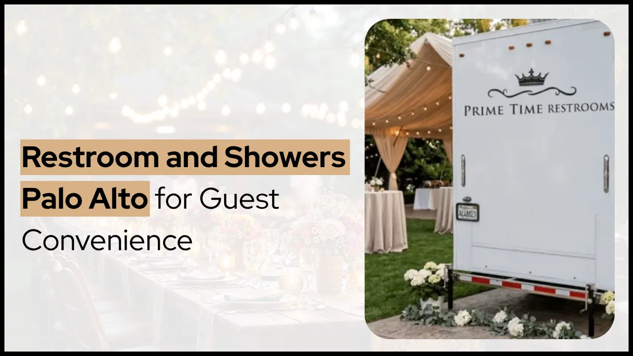 Restroom and Showers Palo Alto