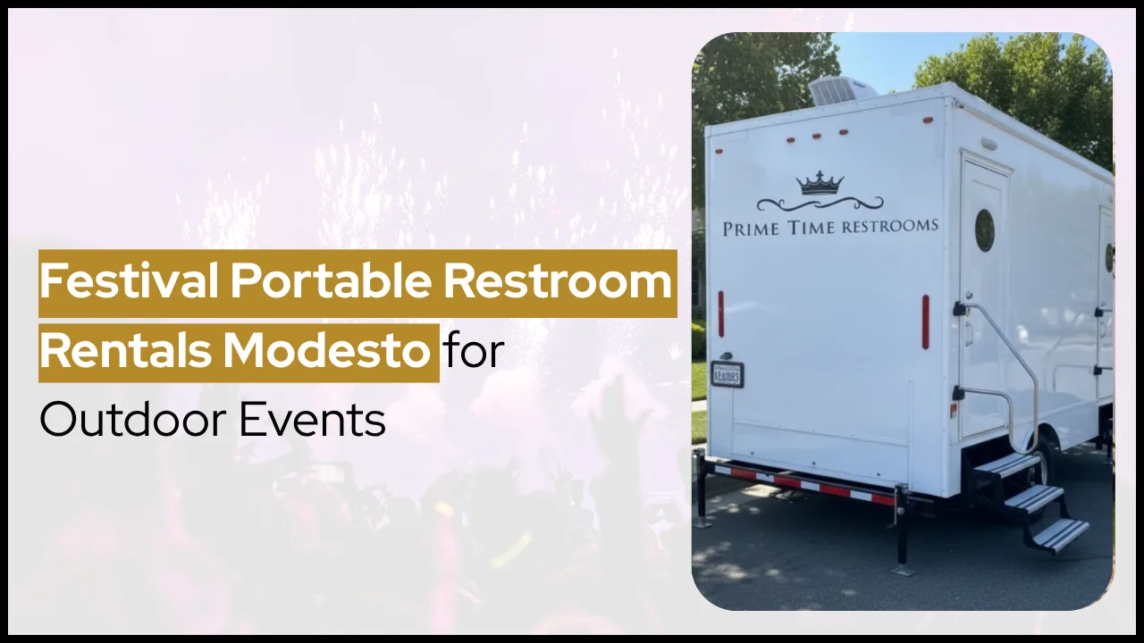 portable restroom rental modesto