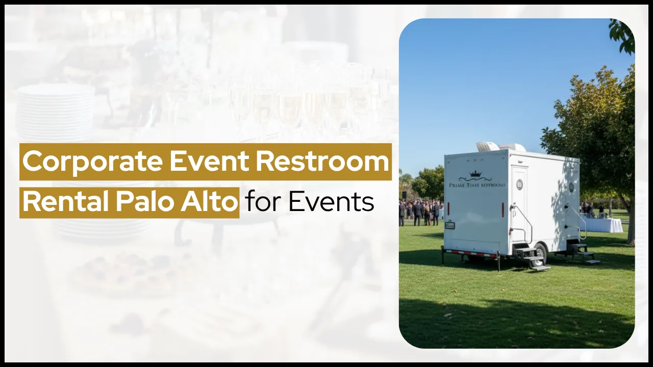 corporate event restroom rental